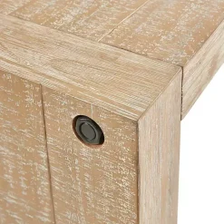 Kirklands Home Console Tables|Natural Wood Frame Console Table