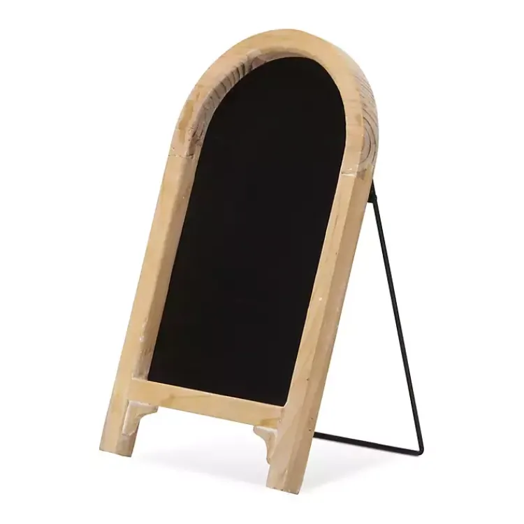 Online Natural Wood Framed Tabletop Chalkboard Memo & Chalkboards