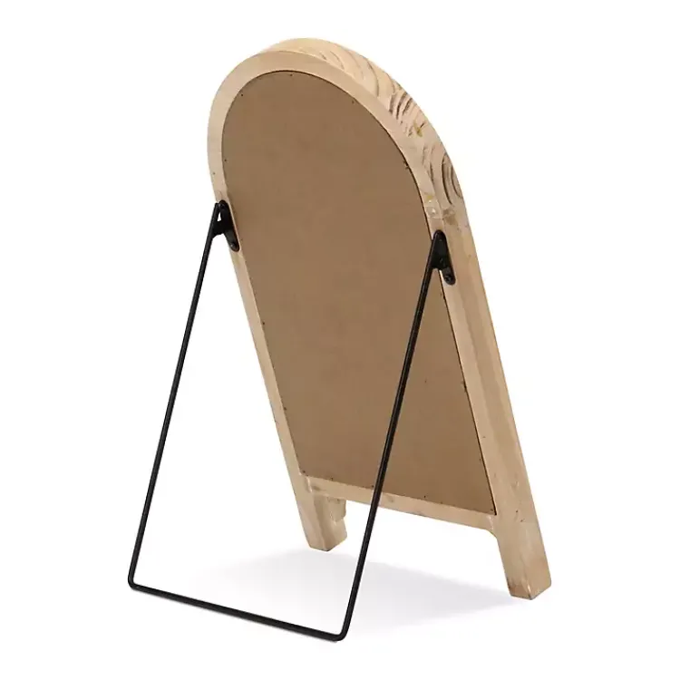 Online Natural Wood Framed Tabletop Chalkboard Memo & Chalkboards