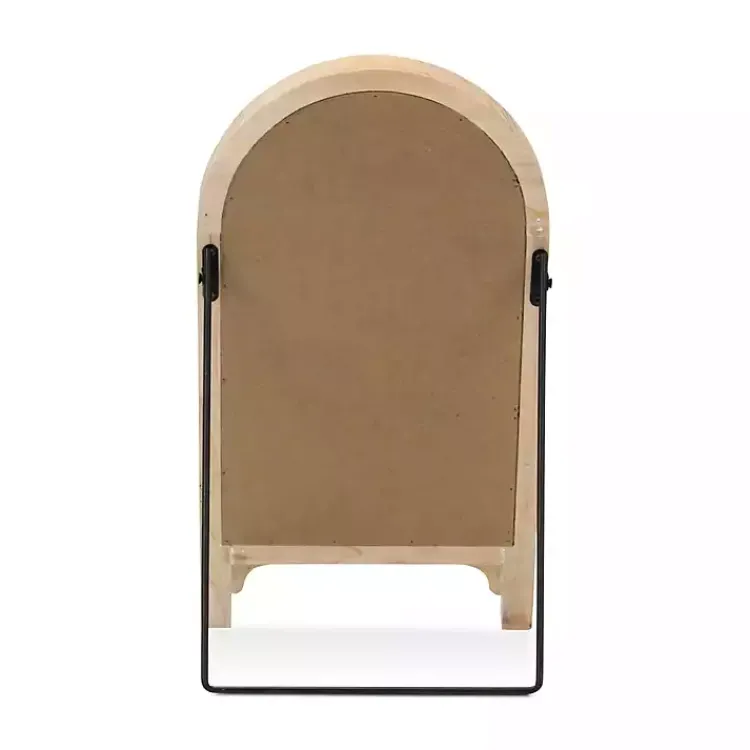 Online Natural Wood Framed Tabletop Chalkboard Memo & Chalkboards