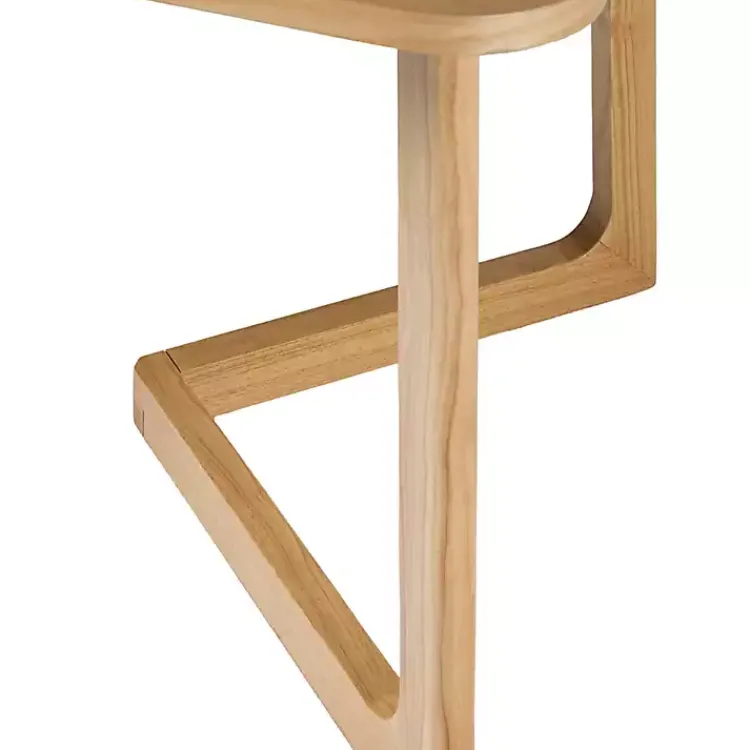Kirklands Home Dining Tables|Natural Wood Geometric Legs Dining Table Tan