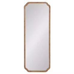 Kirklands Home Decorative Mirrors|Natural Wood Marston Wall Mirror