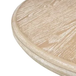 Kirklands Home Accent & End Tables|Natural Wood Pedestal Martha Stewart Accent Table