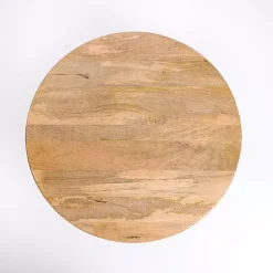 Kirklands Home Coffee Tables|Natural Wood Round Dori Coffee Table Tan