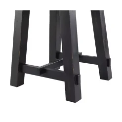 Kirklands Home Accent & End Tables|Natural Wood Sawhorse Accent Table