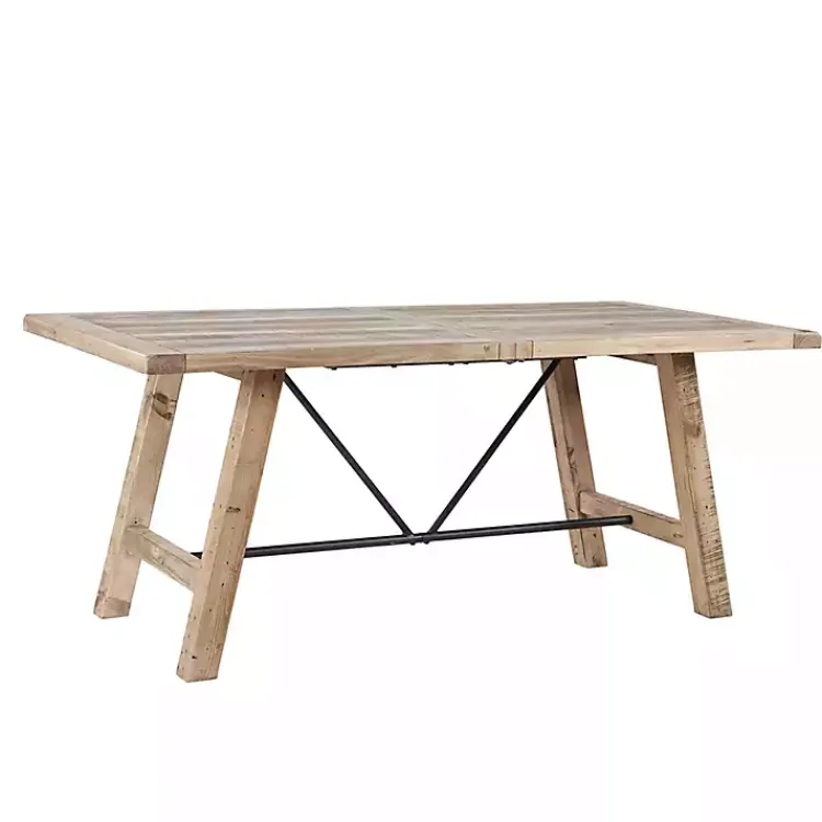 Kirklands Home Dining Tables|Natural Wood Sonoma Dining Table Tan