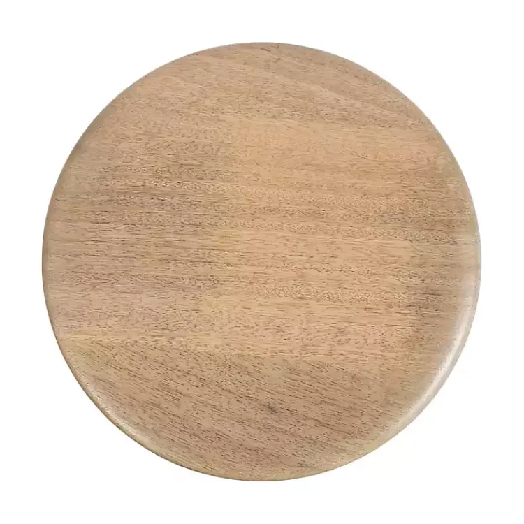 Kirklands Home Accent & End Tables|Natural Wood Tirollo Accent Table Tan