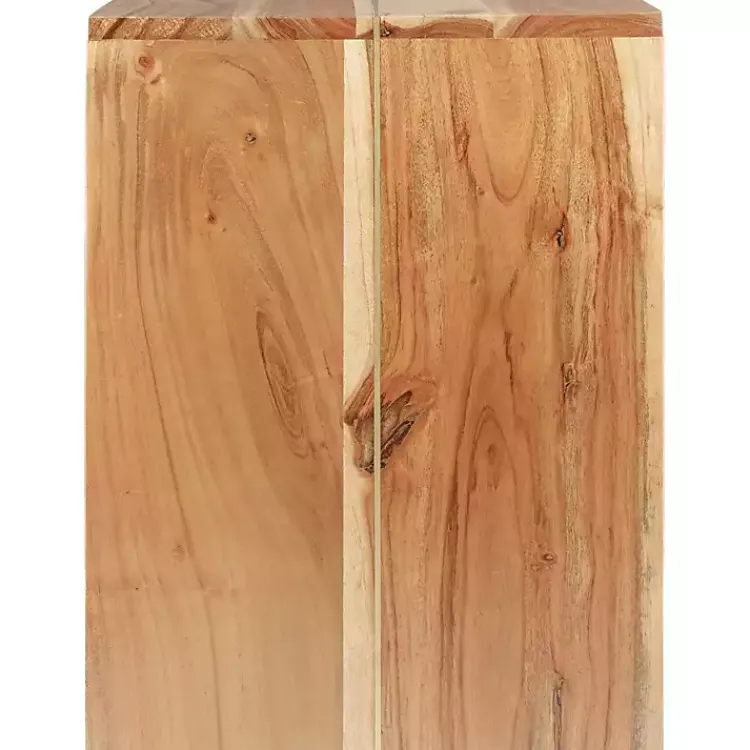 Kirklands Home Accent & End Tables|Natural Wood Umed Accent Table