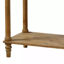 Kirklands Home Console Tables|Natural Wooden 2-Drawer Console Table