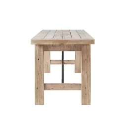 Kirklands Home Benches & Ottomans|Natural Wooden Sonoma Dining Bench Tan