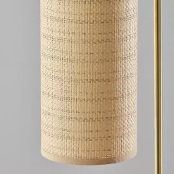 Kirklands Home Table Lamps|Natural Woven Shade Malina Table Lamp Tan