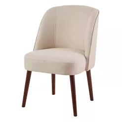 Kirklands Home Dining Chairs|Natural Wraparound Back Dining Chair Tan