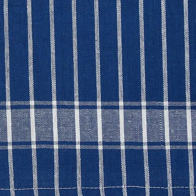 Kirklands Home Kitchen Accessories|Nautical Blue Basic Assorted Dishtowels, Set of 8