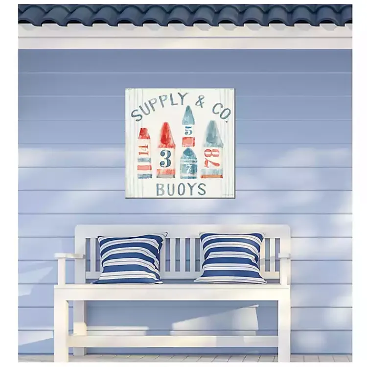 Kirklands Home Outdoor Wall Decor|Nautical Supply Outdoor Canvas Art Print
