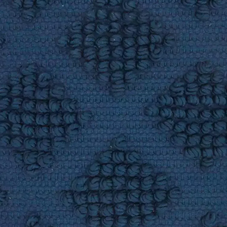 Outlet Navy Knotted Diamond Throw Pillows, Set of 2 Pillows