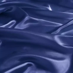 Kirklands Home Bed Sheets|Navy Blue Satin 6-pc. California King Sheet Set Gray