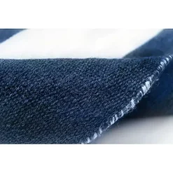 Kirklands Home Outdoor Rugs|Navy Cabana Stripe Indoor/Outdoor Area Rug, 3x5