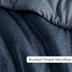 Kirklands Home Comforters|Navy Chambray 3-pc. King Comforter Set Blue