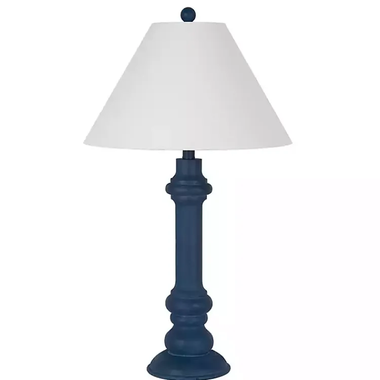 Kirklands Home Table Lamps|Navy Coastal Ariel Table Lamps, Set of 2