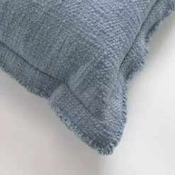 Online Navy Coco Flange Pillow Pillows