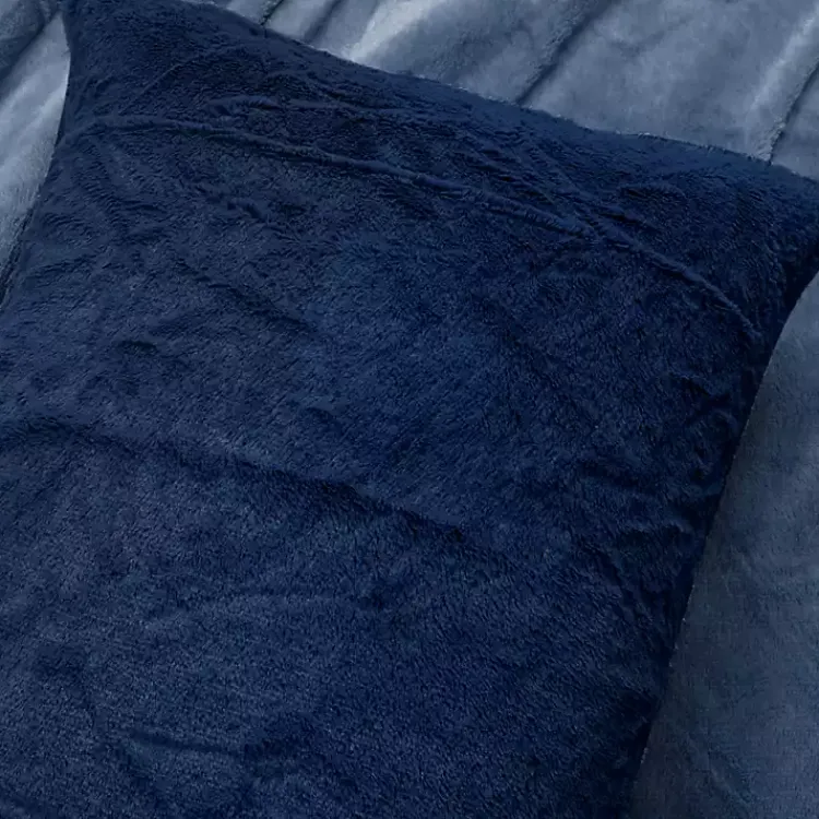 Kirklands Home Comforters|Navy Color Block 3-pc. Full/Queen Comforter Set Blue