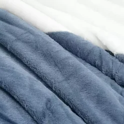 Kirklands Home Comforters|Navy Color Block 3-pc. King Comforter Set Blue