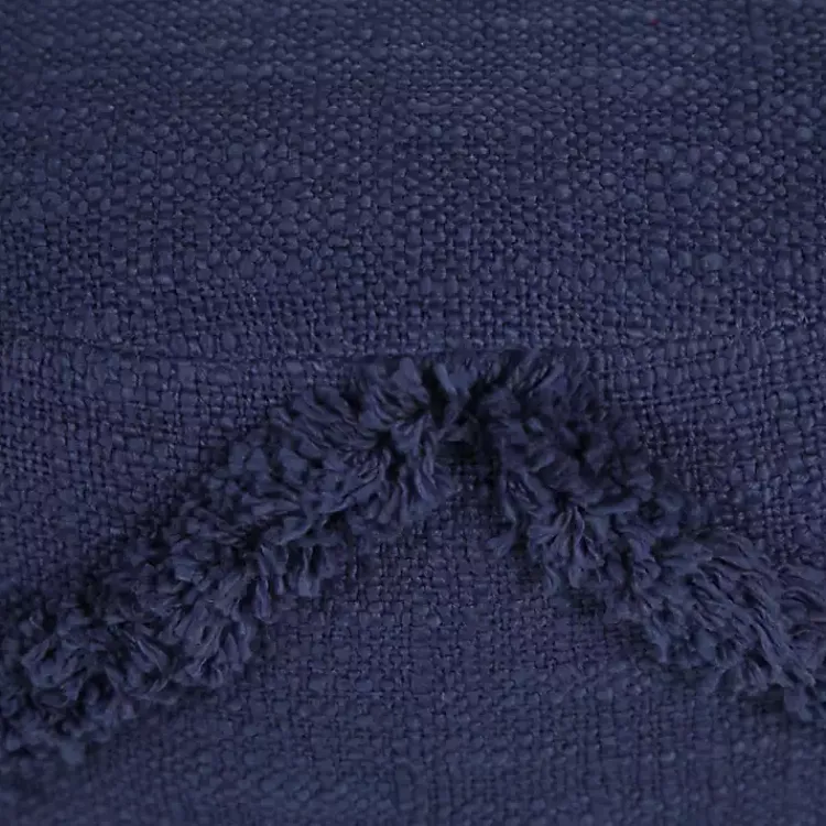 Discount Navy Diamond Tufted Pouf Poufs & Floor Cushions