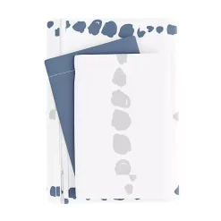 Kirklands Home Duvets|Navy Dots Reversible 2-pc. Twin Duvet Cover Set