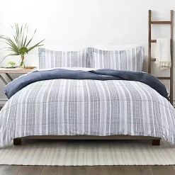 Kirklands Home Comforters|Navy Farmhouse Dreams Queen 3-pc. Comforter Set
