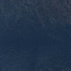 Kirklands Home Benches & Ottomans|Navy Faux Leather Jessy Storage Ottoman Blue