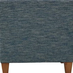 Kirklands Home Accent Chairs|Navy Fynn Upholstered Accent Chair Blue