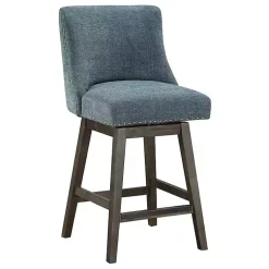 Kirklands Home Bar Stools & Counter Height Stools|Navy Greenfield Counter Stool Blue