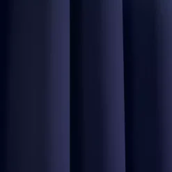 Kirklands Home Curtains & Drapes|Navy Knotted Curtain Panel Set, 84 in. Blue