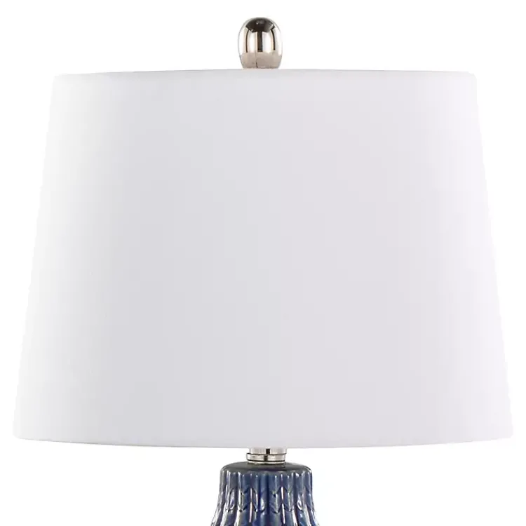 Kirklands Home Table Lamps|Navy Rockwell Table Lamps, Set of 2 Blue