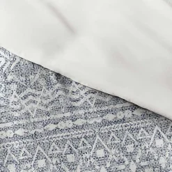 Kirklands Home Duvets|Navy Rustic 3-pc. King Duvet Cover Set