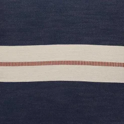 Clearance Navy Single Stripe Pillow Pillows