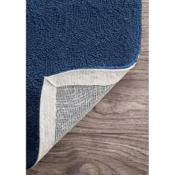 Kirklands Home Outdoor Rugs|Navy Starfish Hooked Indoor/Outdoor Area Rug, 7x9