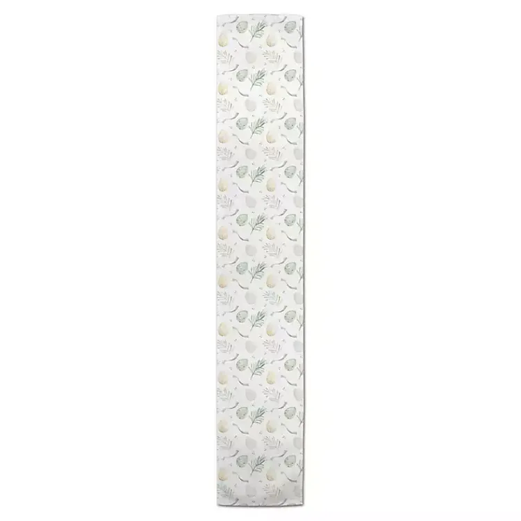 Best Neutral Eggs and Ribbon Table Runner, 90 in. Easter Decorations