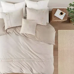 Kirklands Home Comforters|Neutral Holland 5-pc. King Comforter Set Tan
