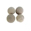 New Neutral Jute Rope Orbs, Set of 4 Bowl Filler
