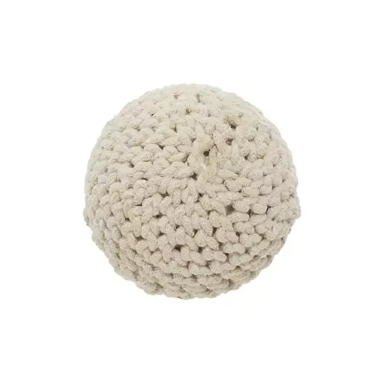New Neutral Jute Rope Orbs, Set of 4 Bowl Filler