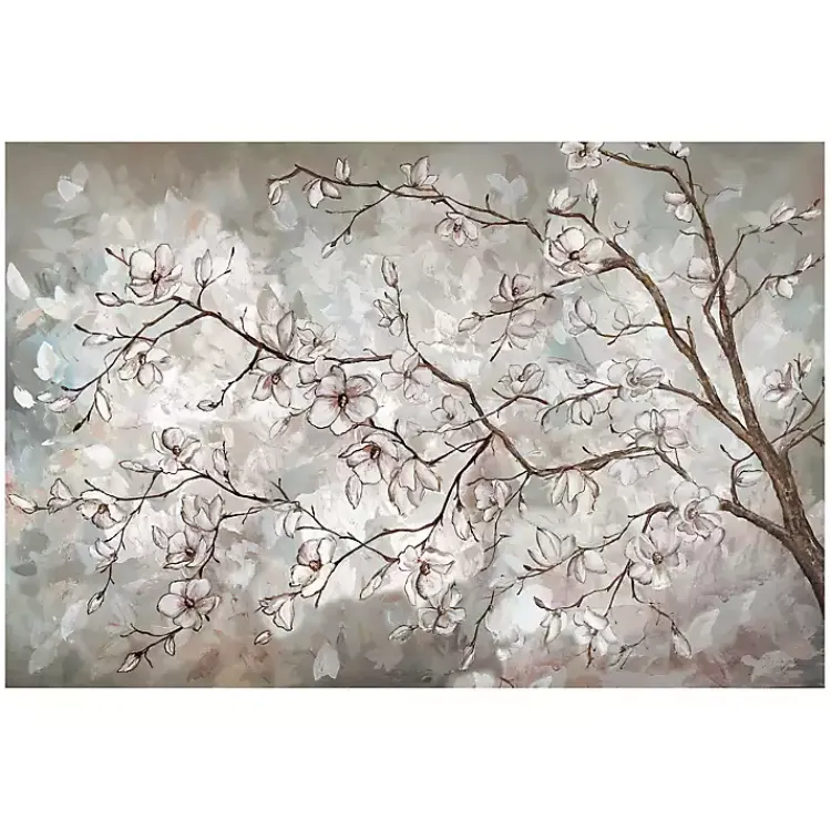 Kirklands Home Canvas Art|Neutral Landscape Magnolia Giclee Canvas Art Print