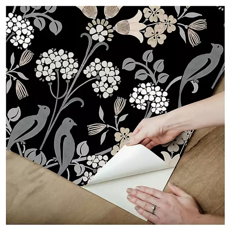 Kirklands Home Wall Murals & Wallpaper|Neutral Meadow Peel & Stick Wallpaper