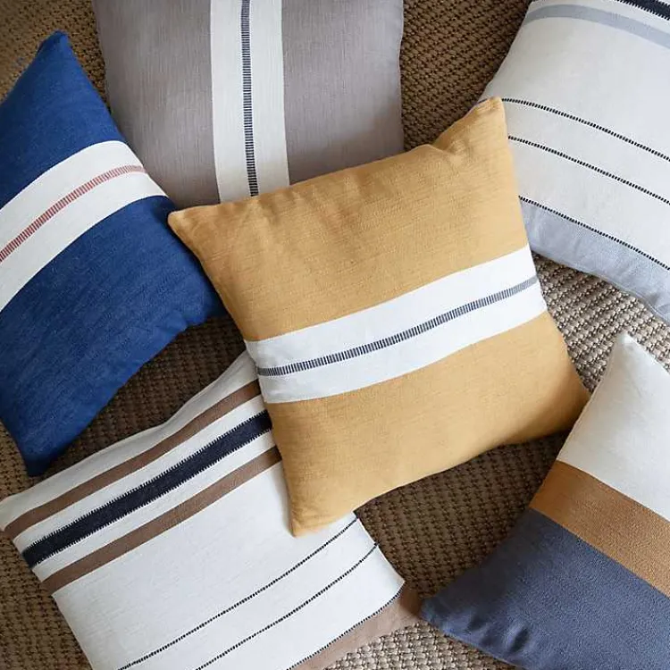 Neutral Modern Stripe Pillow Pillows