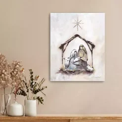 Outlet Neutral Nativity Canvas Art Print Christmas Art & Wall Decor