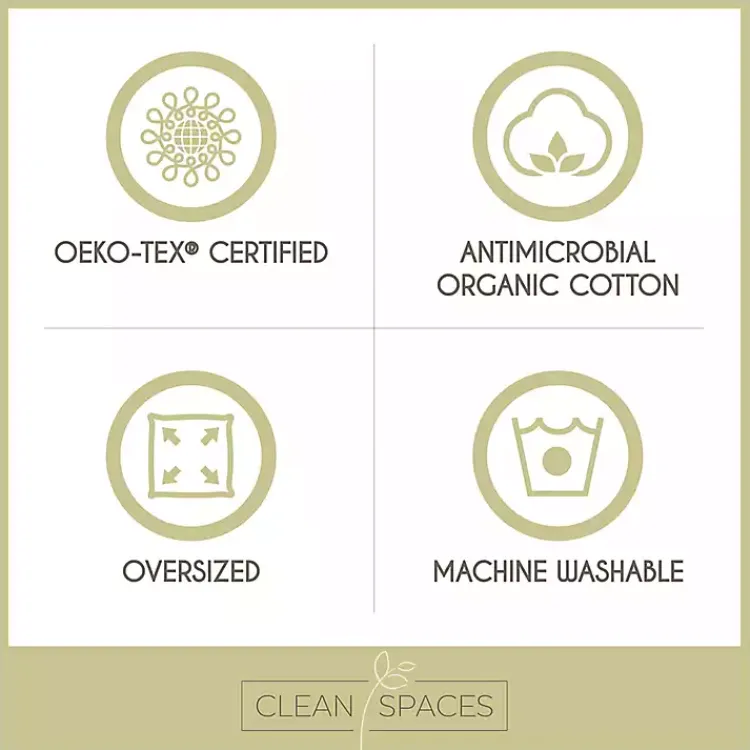 Kirklands Home Duvets|Neutral Oversized 3-pc. King Duvet Cover Set Tan