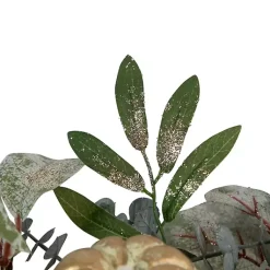 Discount Neutral Pumpkins and Pinecones Swag Fall