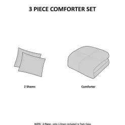 Kirklands Home Comforters|Neutral Stripe King 3-pc. Comforter Set