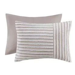 Kirklands Home Comforters|Neutral Striped 5-pc. King Comforter Set