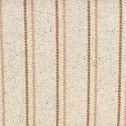 Kirklands Home Bar Stools & Counter Height Stools|Neutral Stripes Upholstered Emmy Counter Stool Tan